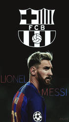 Messi Mobile LockScreen Wallpaper