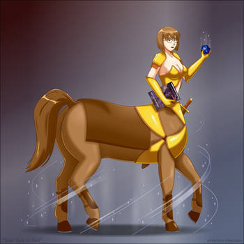 Centaur With Rider Horse-Rider Centaur by SilverBuller on DeviantArt