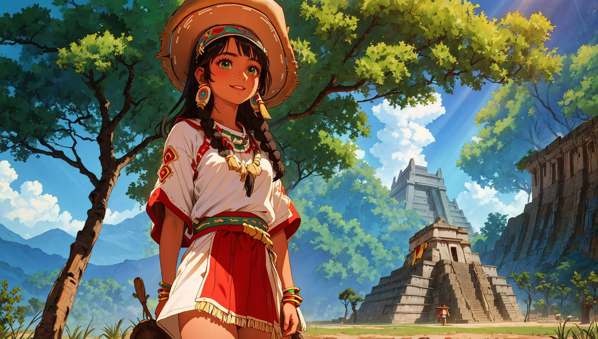 Aztec Native 04 by Jonathan-Bienvenue on DeviantArt