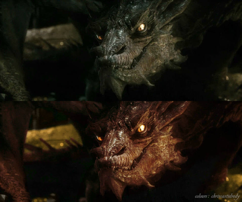 Smag Colours Smaug Colours I by chriscastielredy on DeviantArt