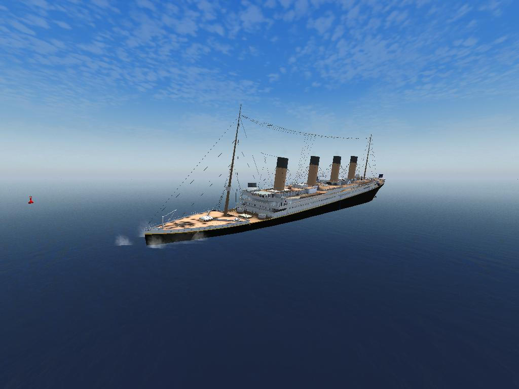 Titanic is sink in Ship Simulator 2008 by Stevenafc11 on DeviantArt