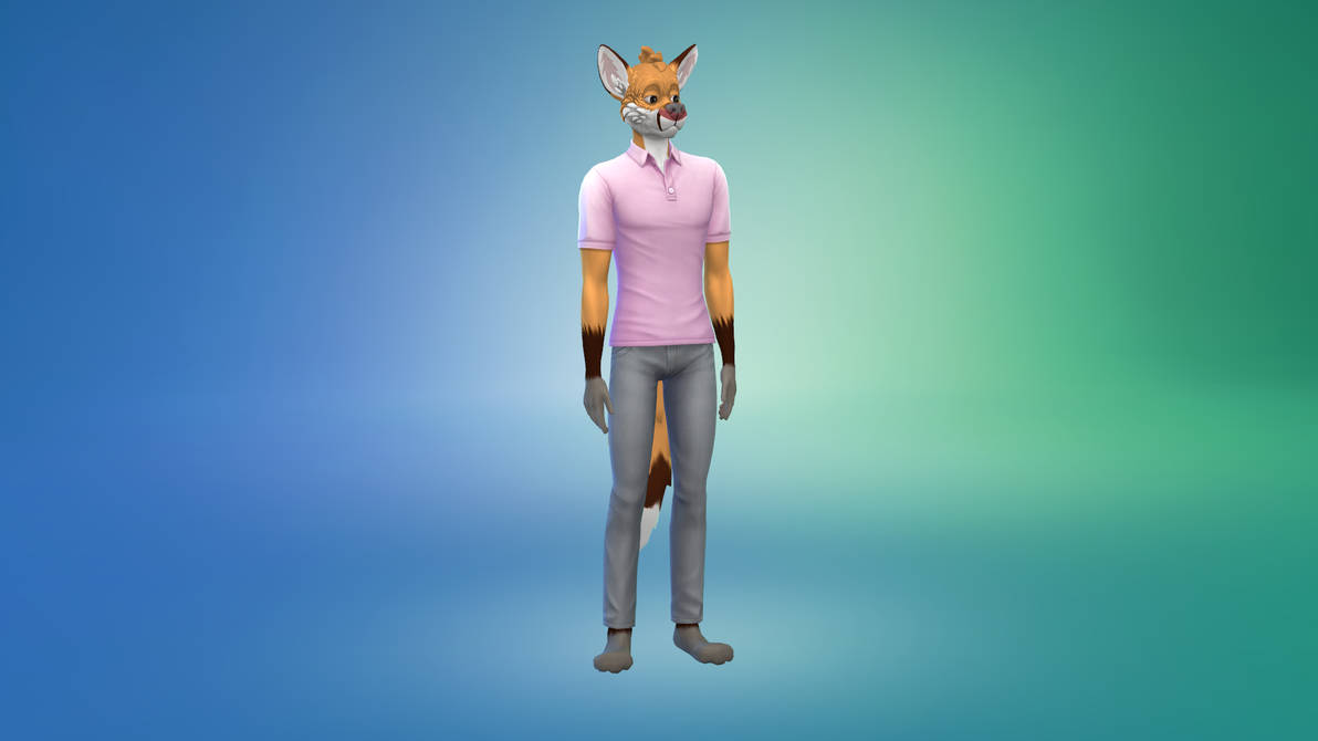 The Sims 4 : My first Furry Fox , I made by Stevenafc11 on DeviantArt