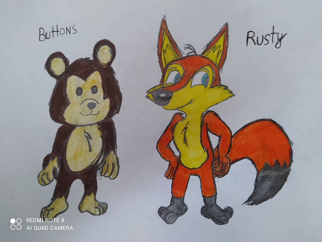 Buttons and Rusty The Best Friends by Stevenafc11 on DeviantArt