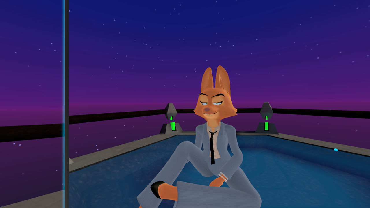VRChat and Diane Foxington by Stevenafc11 on DeviantArt