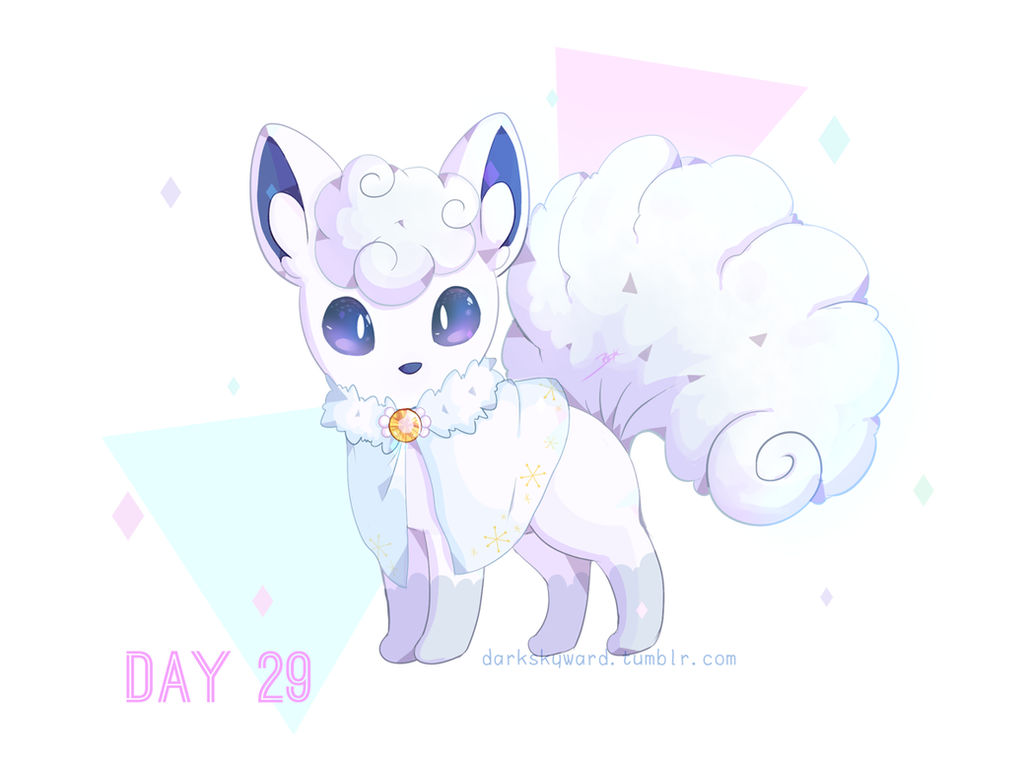 Day 29: Vulpix by BaekSkyward on DeviantArt