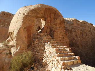 Crusaders in Petra by BricksandStones