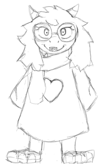 Little Ralsei Little Ralsei Sketch by TheGodlyPebble on DeviantArt