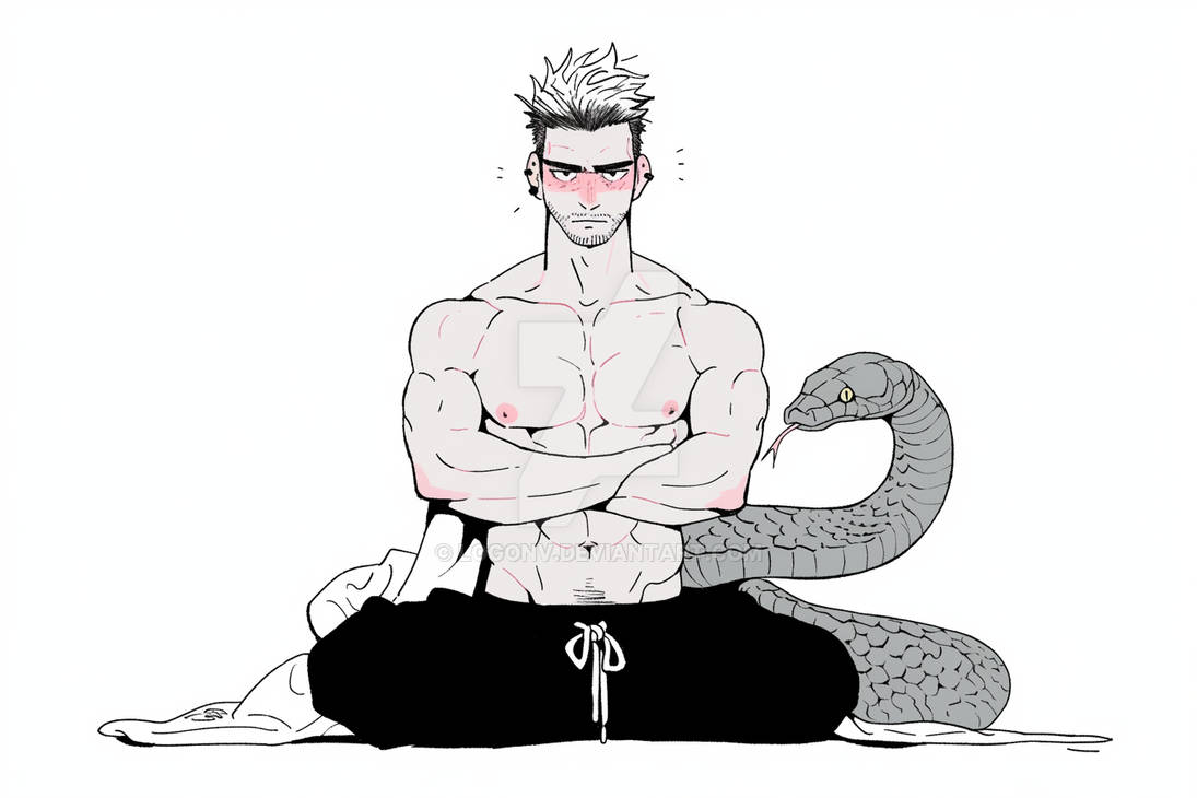 Snake Rizz Man Snake Man by logonv on DeviantArt