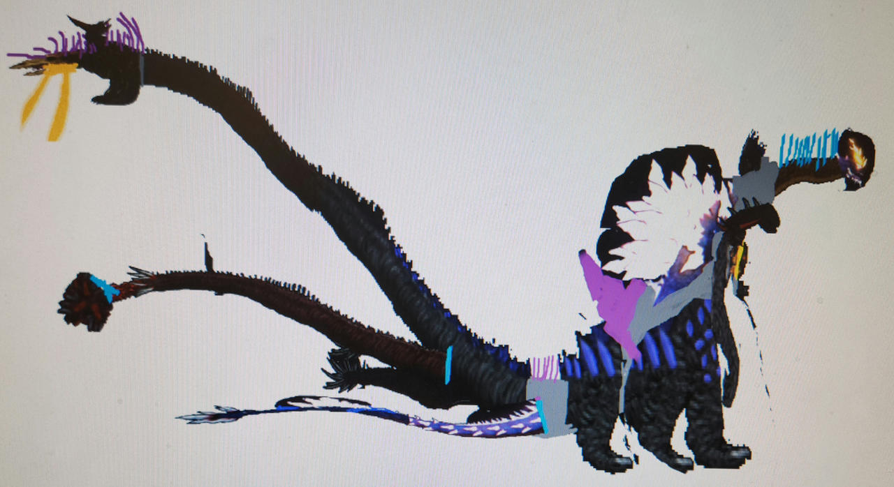 Shin Spacgodzilla Shin space godzilla x from shin godthra by shinmonsterverse2 on DeviantArt