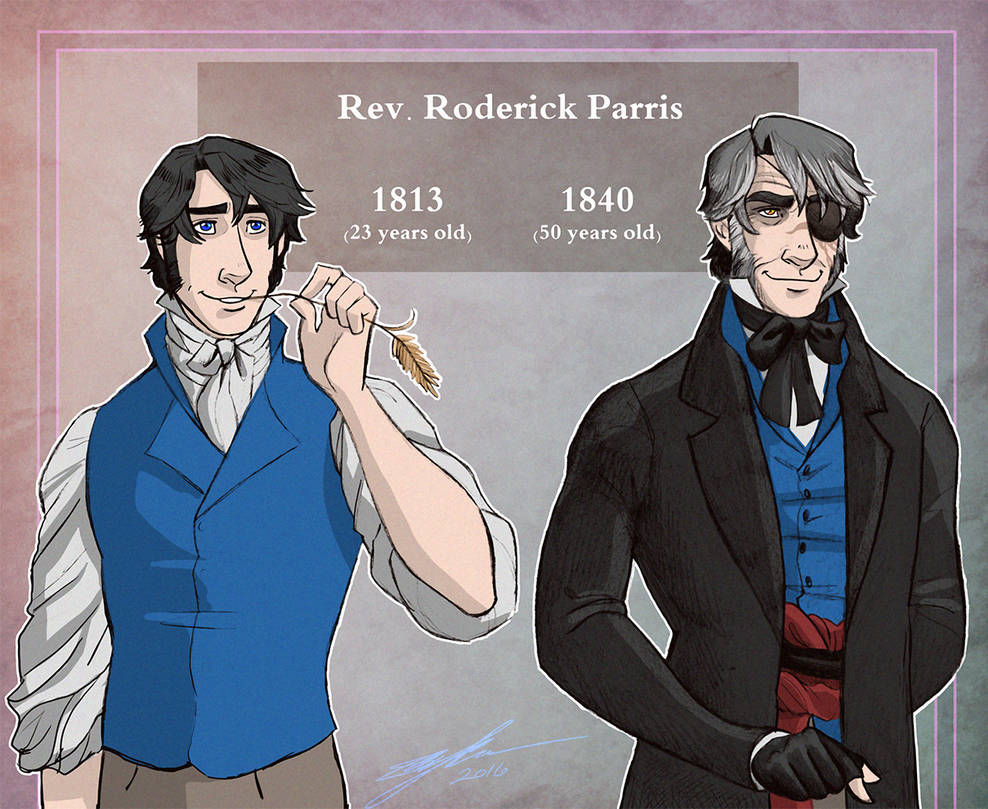 Roderick 1813 and 1840 by saylem on DeviantArt