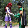 Robin and Starfire