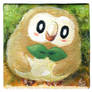 Fluffy birdie - painting