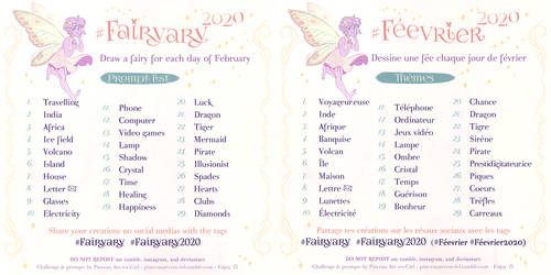 Fairyary -February art challenge- 2020