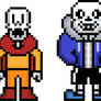 Littletale Sans and Papyrus