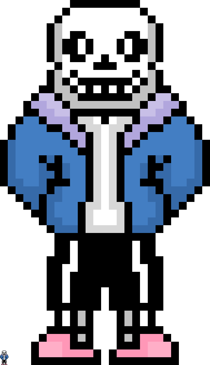 Pixilart - ------ sans sprite by TeaboxGremlinVA