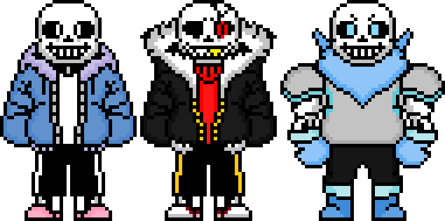 Updated Sans sprites... again