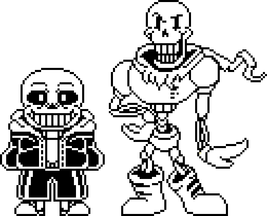 Sans Battle Sprites by flambeworm370 on DeviantArt