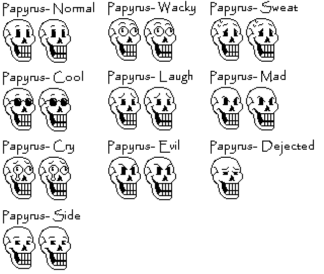 Undertale Sans battle sprite sheet by flambeworm370 on DeviantArt