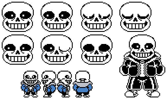 Sans Sprites By Flambeworm370 On Deviantart Sans Sprites By Flambeworm370 On Deviantart