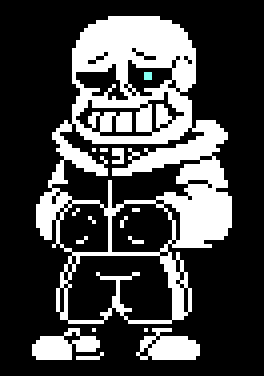 Sans Battle Sprites by flambeworm370 on DeviantArt