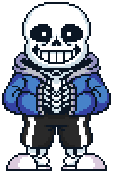 Sans fight colored sprite Project by Incomparable Rubidium