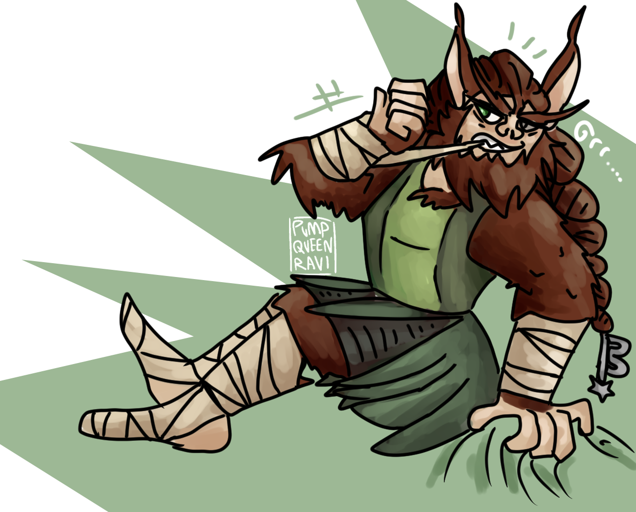 V - Bugbear Barbarian by jaycielantern on DeviantArt