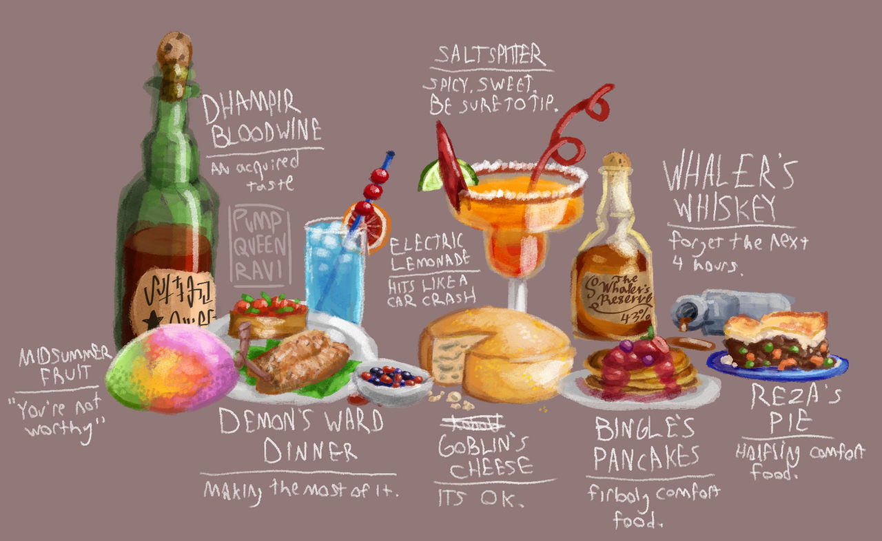 Fanatsy Food Drawing Fantasy Food by jaycielantern on DeviantArt