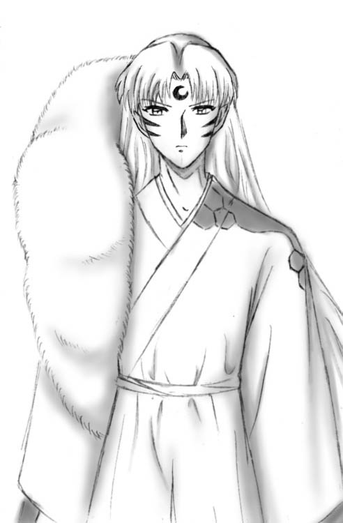 Sesshoumaru without his armour