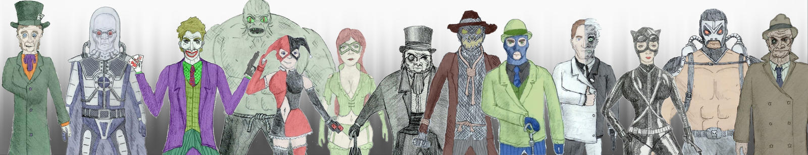 Medigoron Batman Villains by Medigoron on DeviantArt