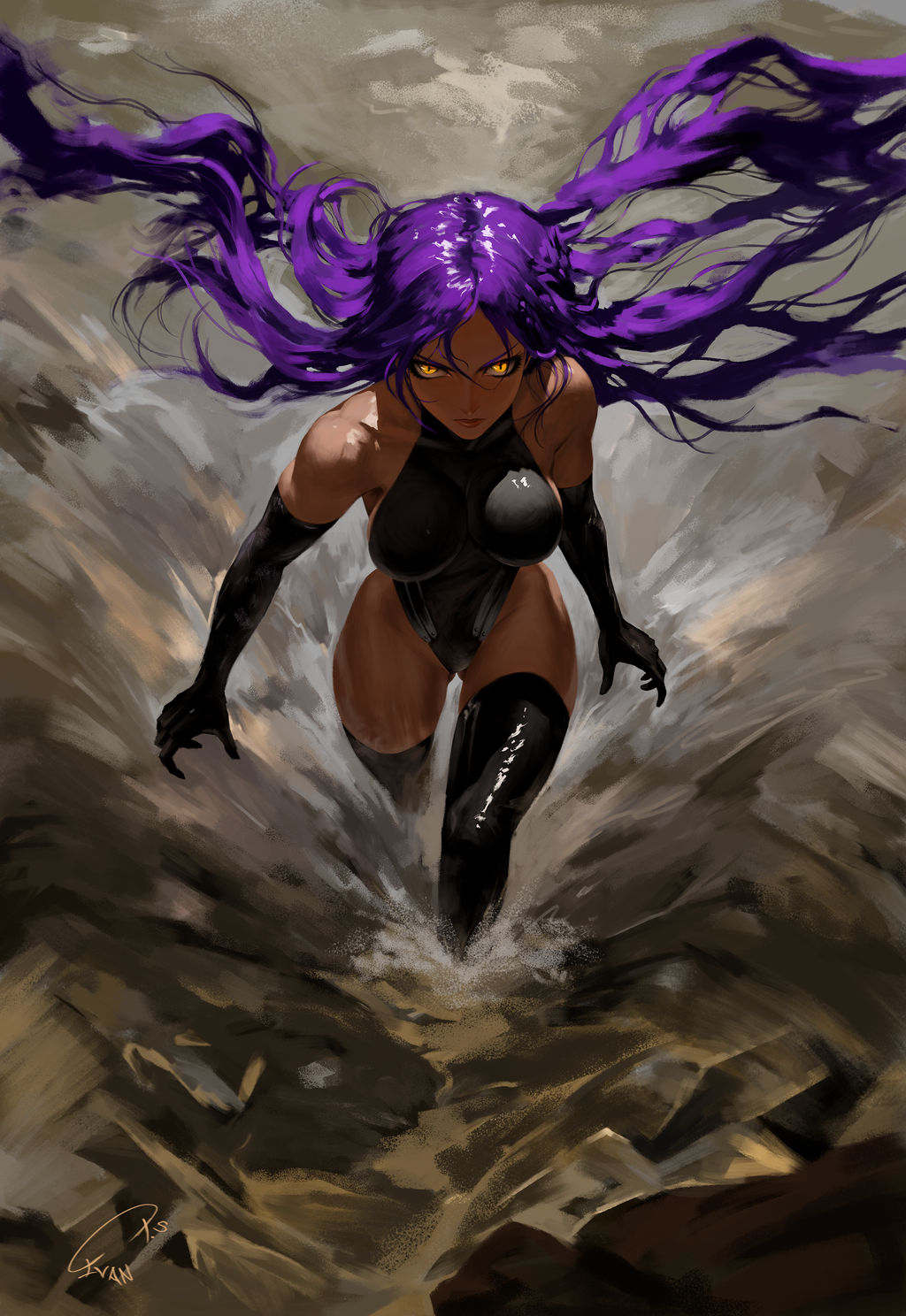 Yoruichi Shihouin By IvanTSart On DeviantArt yoruichi-shihouin-by-ivantsart-on-deviantart