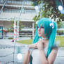 Miku Hatsune Christmas Cosplay