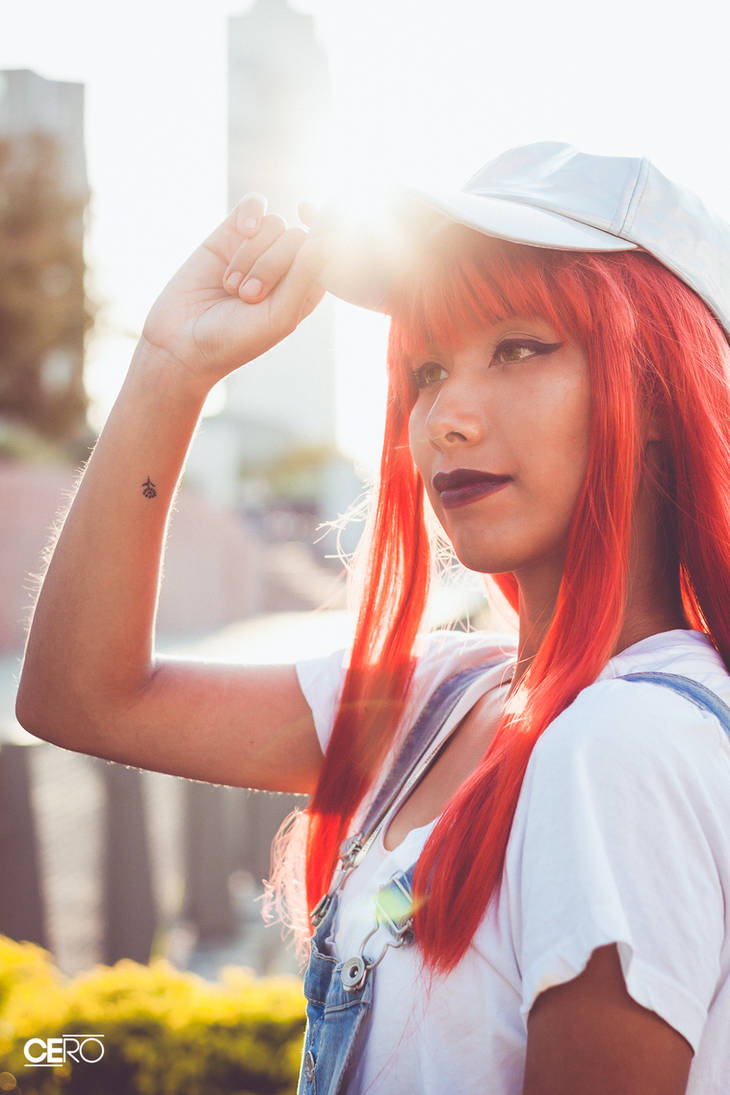 Starfire Face II by CeroGrey on DeviantArt