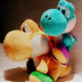 Yoshi and his little friend