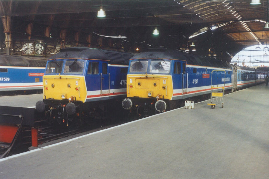 NSE class 47s at Paddington