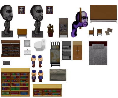 Ao Oni] Haunting Oni Sprites Reference by fnafeditstop on DeviantArt