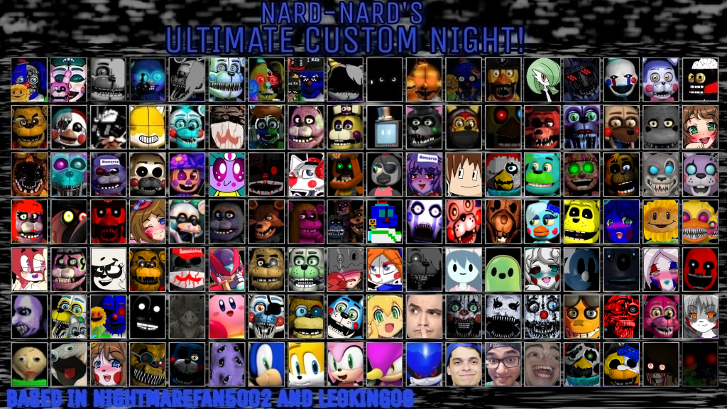 One Custom Night at Flumptys: Full Roster v2 by AccusedToppat on DeviantArt