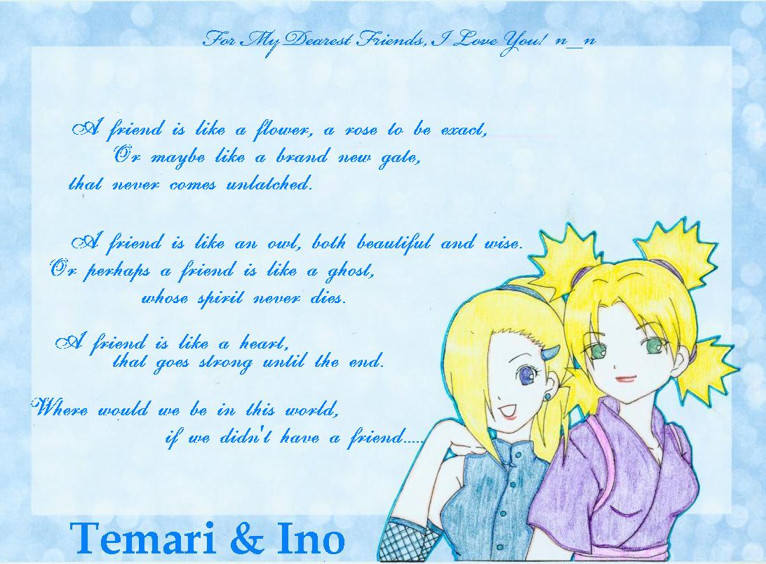 NARUTO:Temari and Ino