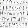 Old Hungarian Runes/Alphabet by lovemystarfire on DeviantArt