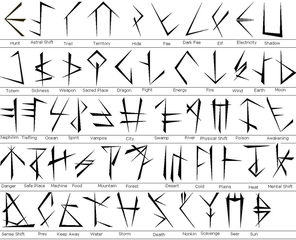 Triangle Two Legs Rune Therian Runes by Orthaevelve on DeviantArt