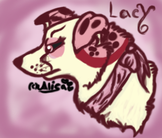 Lacy's headshot NEW CHARACTER (Mine)