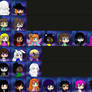 My OCs Tickle Tier List (Outdated)