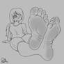 Angie's Big Teasy Feet (Made by ElectroPrim)
