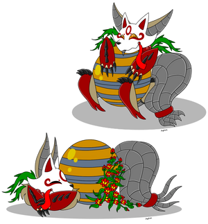 Art Doodles: Akuma and the Sphere