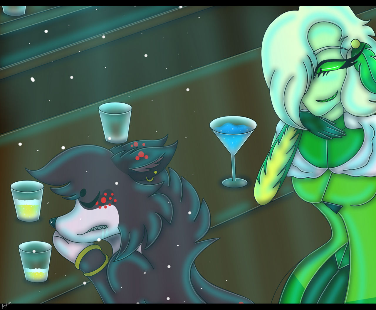 SketchQuest: New Years Eve Drinking