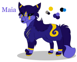 Cosmic Wolf: Maia Ref (AzureHowl Reborn)