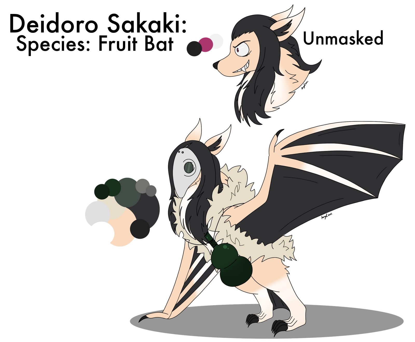 BNHA: Deidoro Sakaki Ref (Animal AU)