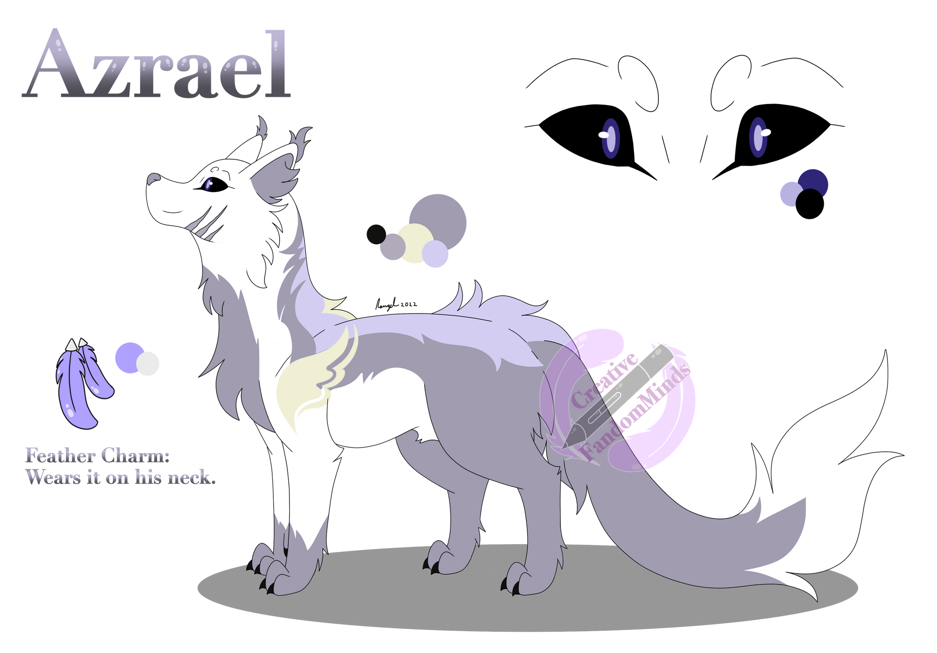Azrael Ref (REDESIGN) (AzureHowl Reborn) by CreativeFandomMinds on ...