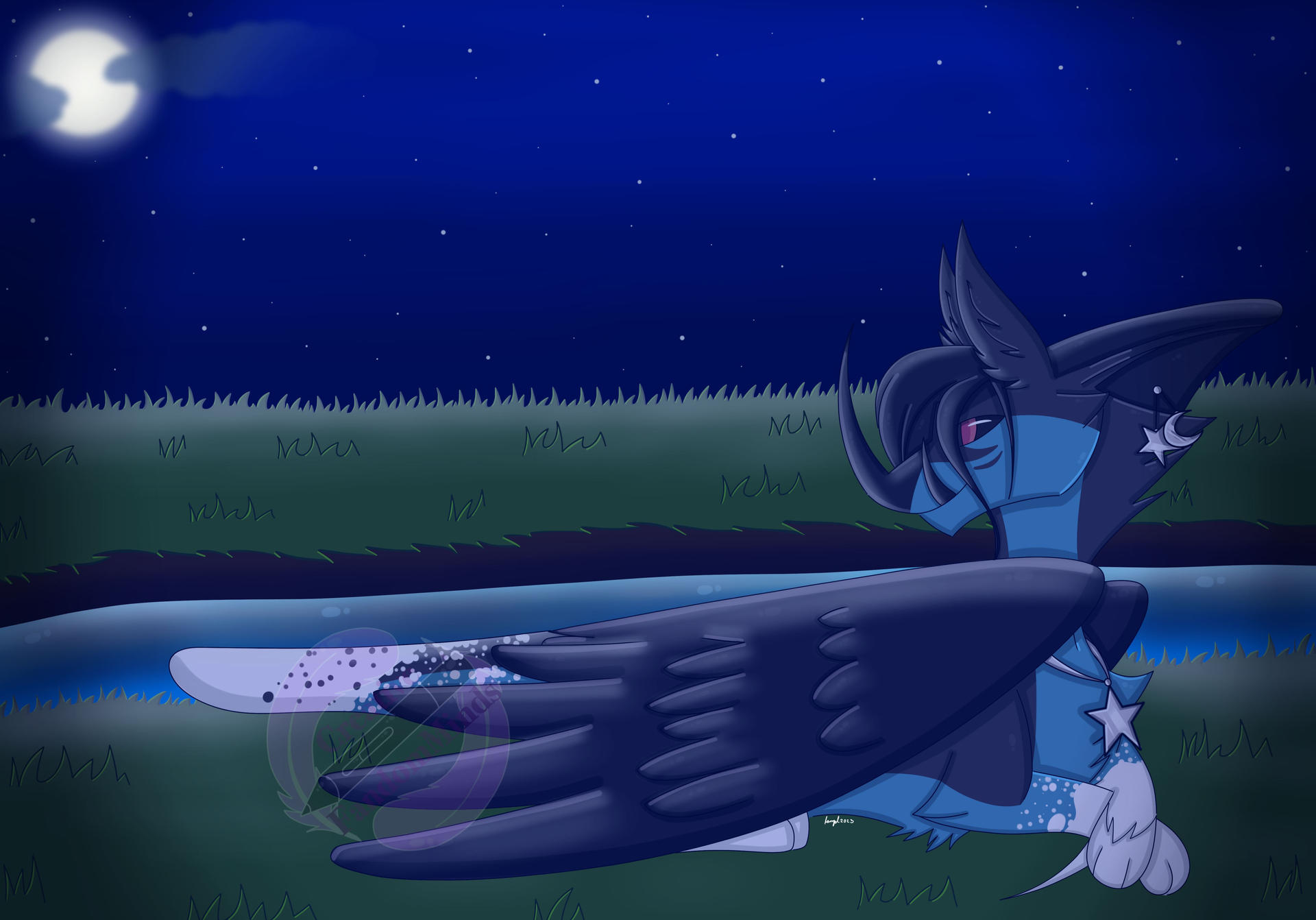 Arcata: Full Moon (Art Payment #1)