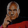 Captain Jean-Luc Picard Cross Stitch