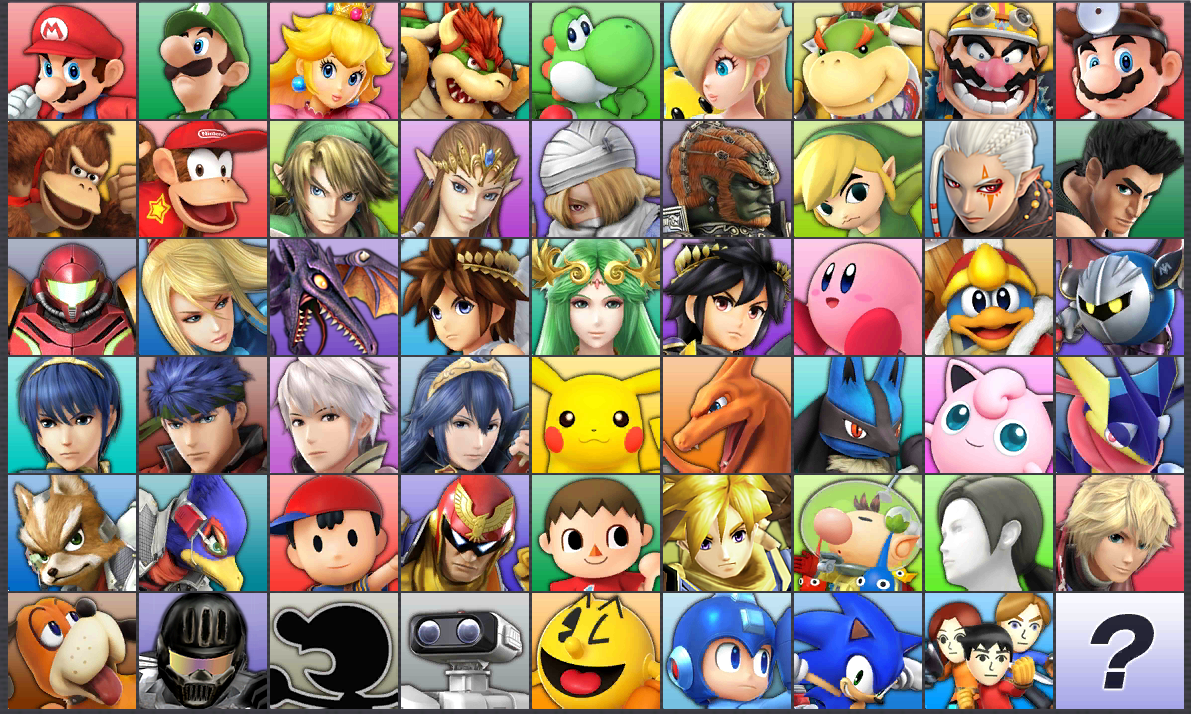 Super Smash Bros. 3DS HI RES and DLC by ConnorRentz on DeviantArt